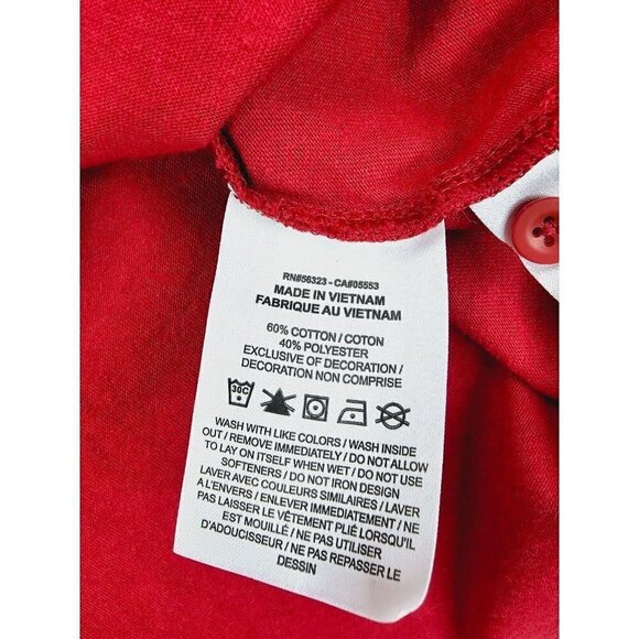 Nike 2XL Men's USC Trojans Embroidered Logo Burgundy Short Sleeve Swoosh Polo - Picture 7 of 10